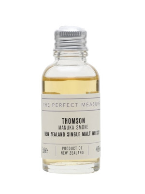 Thomson Manuka Smoke Single Malt Sample New Zealand Single Malt Whisky