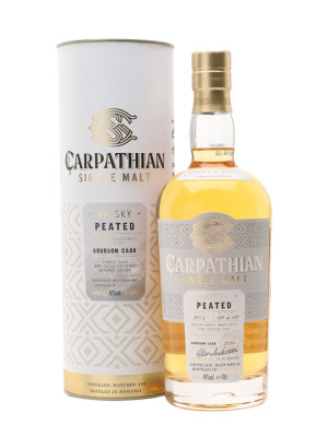 Carpathian Peated Bourbon Cask Single Malt Whisky Single Whisky