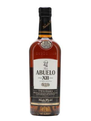 Ron Abuelo 12 Year Old Two Oaks / Small Bottle Single Modernist Rum