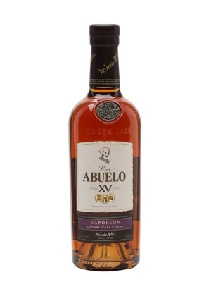 Ron Abuelo 15 Year Old Napoleon Cognac Cask Finish / Small Bottle