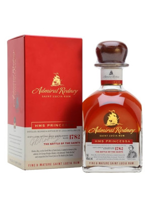 Admiral Rodney HMS Princessa Rum Single Traditional Column Still Rum