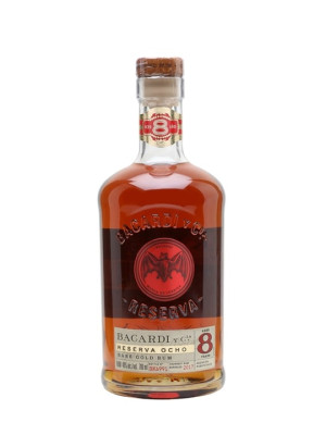 Bacardi 8 Year Old Reserva Ocho Rum Single Modernist Rum
