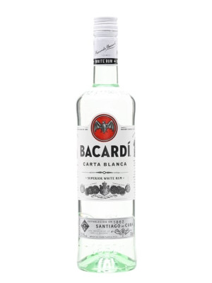 Bacardi Carta Blanca Rum Single Modernist Rum