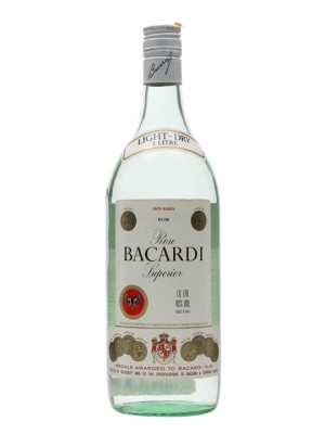 Bacardi Superior Rum / Brazil / Bot.1980s