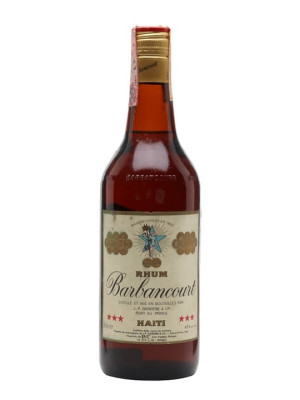 Barbancourt 3 Star Rum / 4 Year Old / Bot.1970s