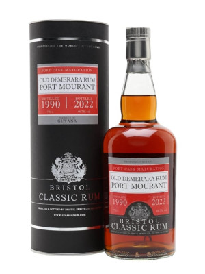 Guyana Port Mourant 1990 / Port Cask Finish / Bristol Classic Rums