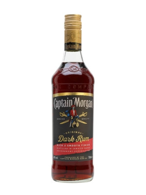 Captain Morgan Dark Rum Blended Modernist Rum
