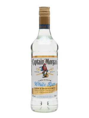 Captain Morgan White Rum Single Traditional Blended Rum