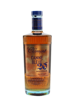 Clement Canne Bleue Vieux 2020 Single Traditional Column Still Rum