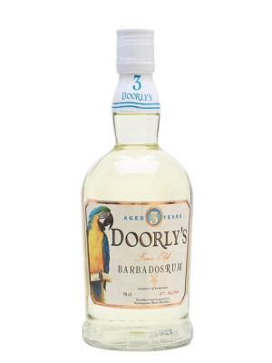 Doorly's 3 Year Old Overproof White Rum Single Traditional Blended Rum