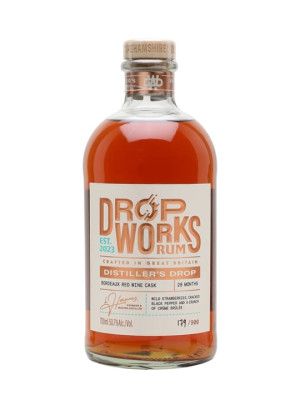 Drop Works Distiller's Drop Rum / 28 Months Old