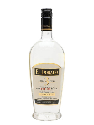 El Dorado 3 Year Old White Rum Single Modernist Rum