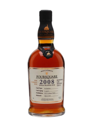 Foursquare 2008 / 12 Year Old Single Traditional Blended Rum