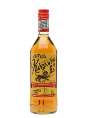 Kingston 62 Gold Rum Single Traditional Blended Rum