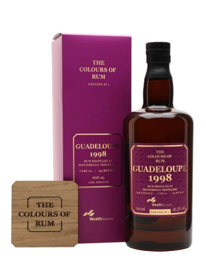 Montebello 1998 / 23 Year Old / Guadeloupe / Edition #1 / Colours of Rum