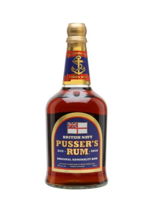 Pusser's Blue Label British Navy Rum Blended Modernist Rum