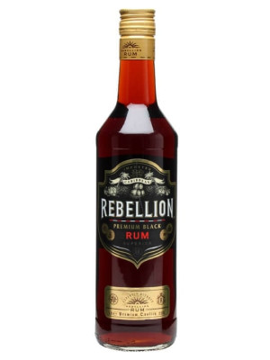 Rebellion Premium Black Rum Blended Modernist Rum