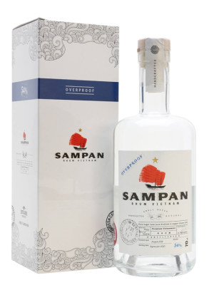 Rhum Sampan Overproof Single Traditional Column Still Rum