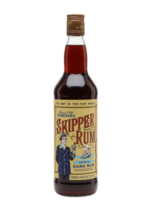 Skipper Rum Tropical Dark Rum Single Traditional Blended Rum