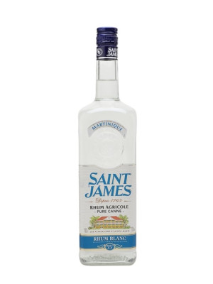 Saint James Blanc Rum 55 / Litre Single Traditional Column Still Rum