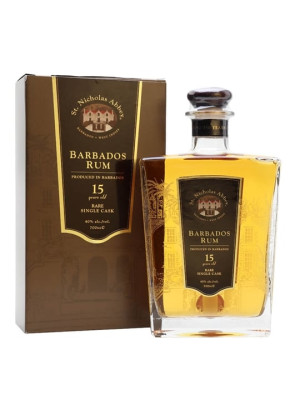 St Nicholas Abbey 15 Year Old Rum Single Traditional Blended Rum