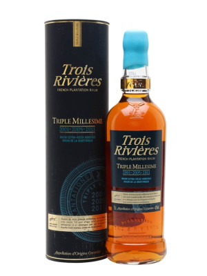 Trois Rivières Triple Millesime Single Traditional Column Still Rum