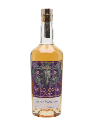Wild Oxen Maple Cask Aged Rum Single Traditional Column Still Rum