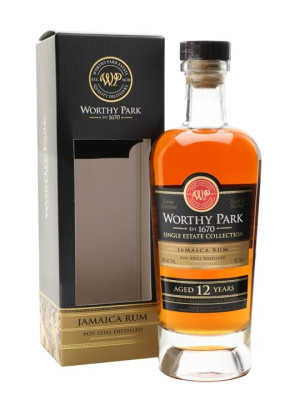 Worthy Park Single Estate 12 Year Old Single Traditional Pot Still Rum