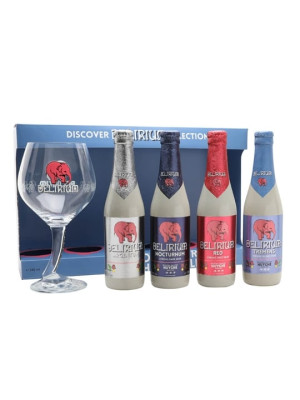 Delirium Discovery 4 Bottles & Glass Gift Pack