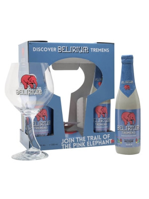 Delirium Tremens 4 Bottles & Glass Gift Pack