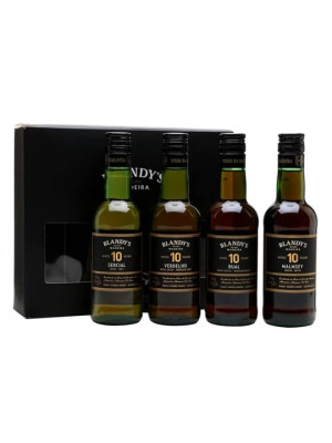 Blandy's 10 Year Old Madeira Selection Pack / 4x20cl