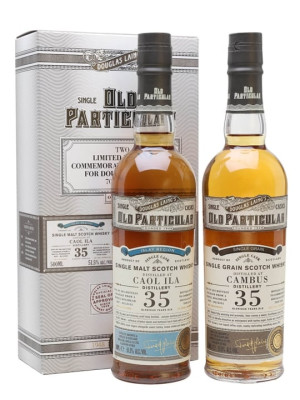 Old Particular 70th Ann. Set (Caol ila 35 Year Old & Cambus 35 Year Old)