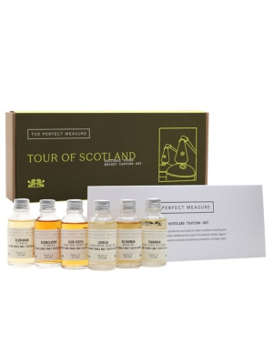 Tour of Scotland Whisky Tasting Set / 6x3cl Single Malt Scotch Whisky