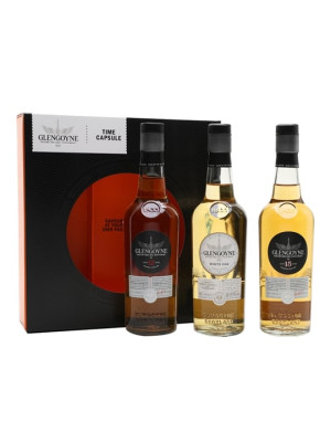 Glengoyne Time Capsule Trio Pack / White Oak 12 Year Old, 15 Year Old / 3x20cl Highland Whisky