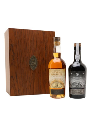 The Whistler 21 Year Old Whiskey and Justino Madeira 20 Year Old Twin Pack