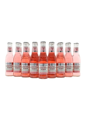 Fever-Tree Raspberry & Orange Blossom Soda / Case of 24x20cl Bottles