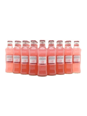 London Essence Pink Grapefruit Crafted Soda / Case of 24x20cl Bottles