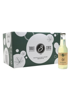 Three Cents Fig Leaf Soda / Case of 24x20cl Bottles