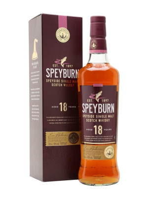 Speyburn 18 Year Old Speyside Single Malt Scotch Whisky