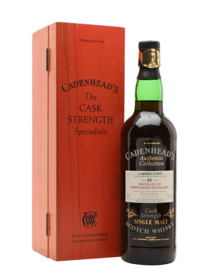 Springbank 1964 / 34 Year Old / Sherry Cask / Cadenhead's Campbeltown Whisky