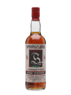 Springbank 12 Year Old / 100 Proof / Bot.1990s Campbeltown Whisky