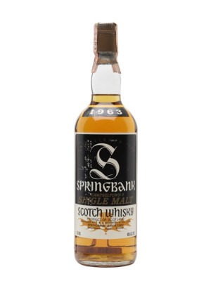 Springbank 1963 / Bot.1980s Campbeltown Single Malt Scotch Whisky