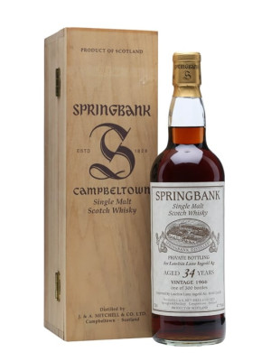 Springbank 1966 / 34 Year Old / Lateltin Lanz Ingold Campbeltown Whisky