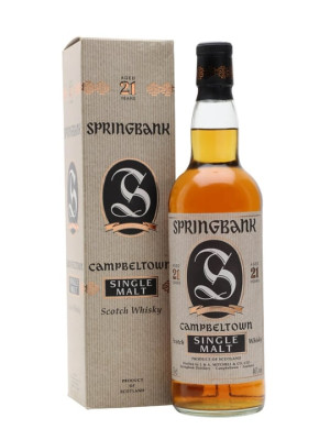 Springbank 21 Year Old / Bot.1990s Campbeltown Whisky