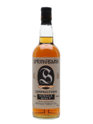 Springbank 21 Year Old / Bot.1990s Campbeltown Whisky