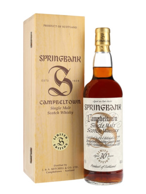 Springbank 30 Year Old / Sherry Cask / Millennium Series Campbeltown Whisky