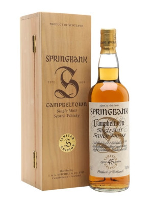 Springbank 45 Year Old / Millennium Series Campbeltown Whisky
