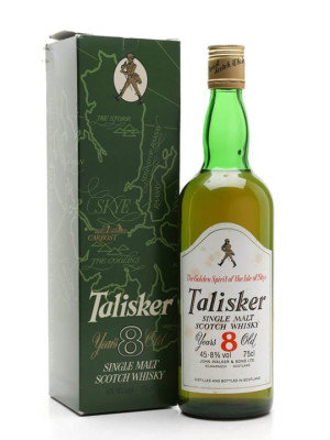 Talisker 8 Year Old / Bot.1980s Island Single Malt Scotch Whisky