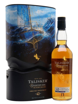 Talisker Island Single Malt Scotch Whisky - 43 Year Old Xpedition Oak - 70cl / 49.7%, Distillery Bottling