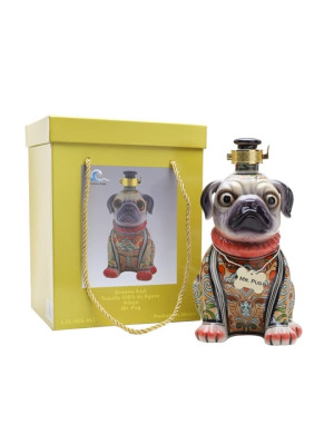 Oceano Azul Mr Pug Anejo Tequila / Yellow Box